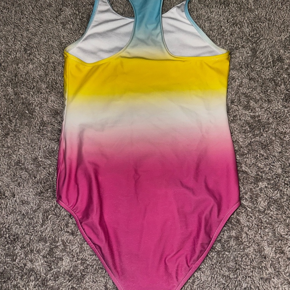 Girls Polo Bathing Suit - Picture 2 of 2